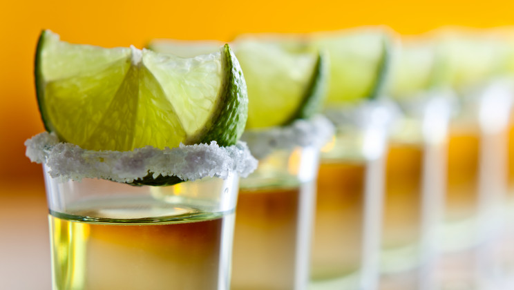 tequila , lime and salt