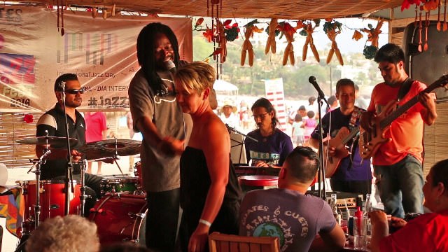 jazz band performing in cuates- cuetes bar puerto vallarta