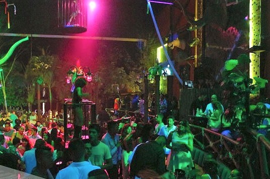 patrons dancing in the zoo disco in-puerto vallarta 