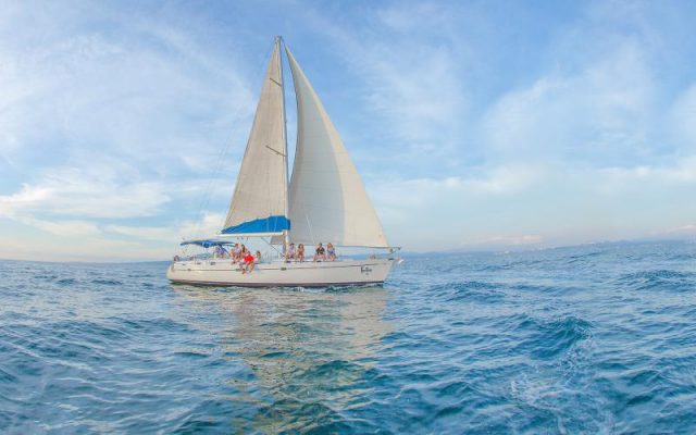 a sailboat on the Bay of Baneras