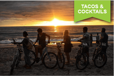 Tragos y Tacos Sunset Bike Tour