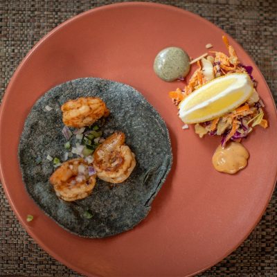 Shrimp al Pastor Taco