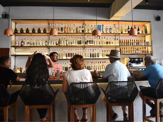 El Tasting Room has on of the biggest selections of Mezcales in PV